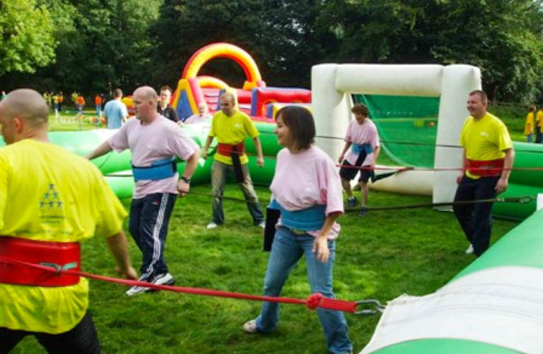 Human Football Table