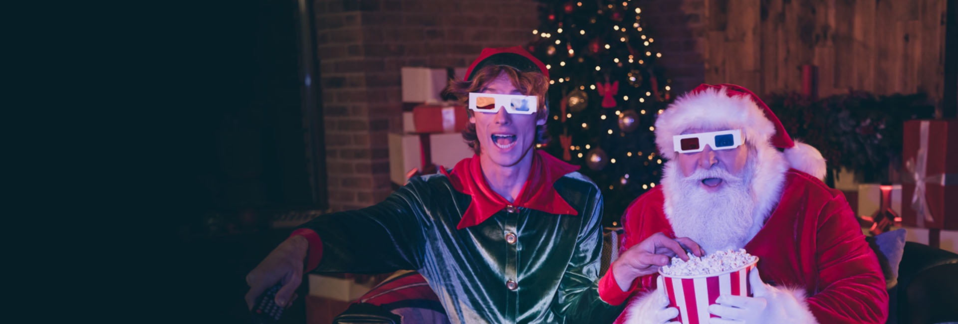 Blockbuster Christmas Header Banners