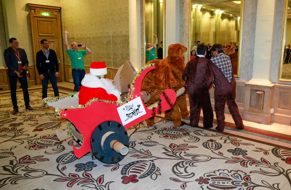 Flat Out Sleigh Ride