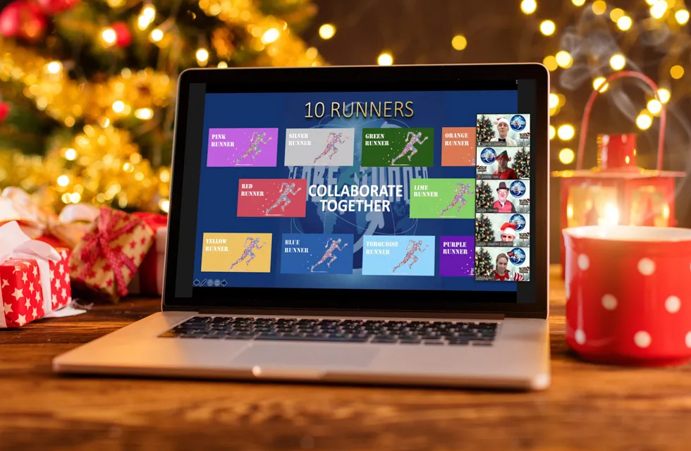 Santa Globe Runner