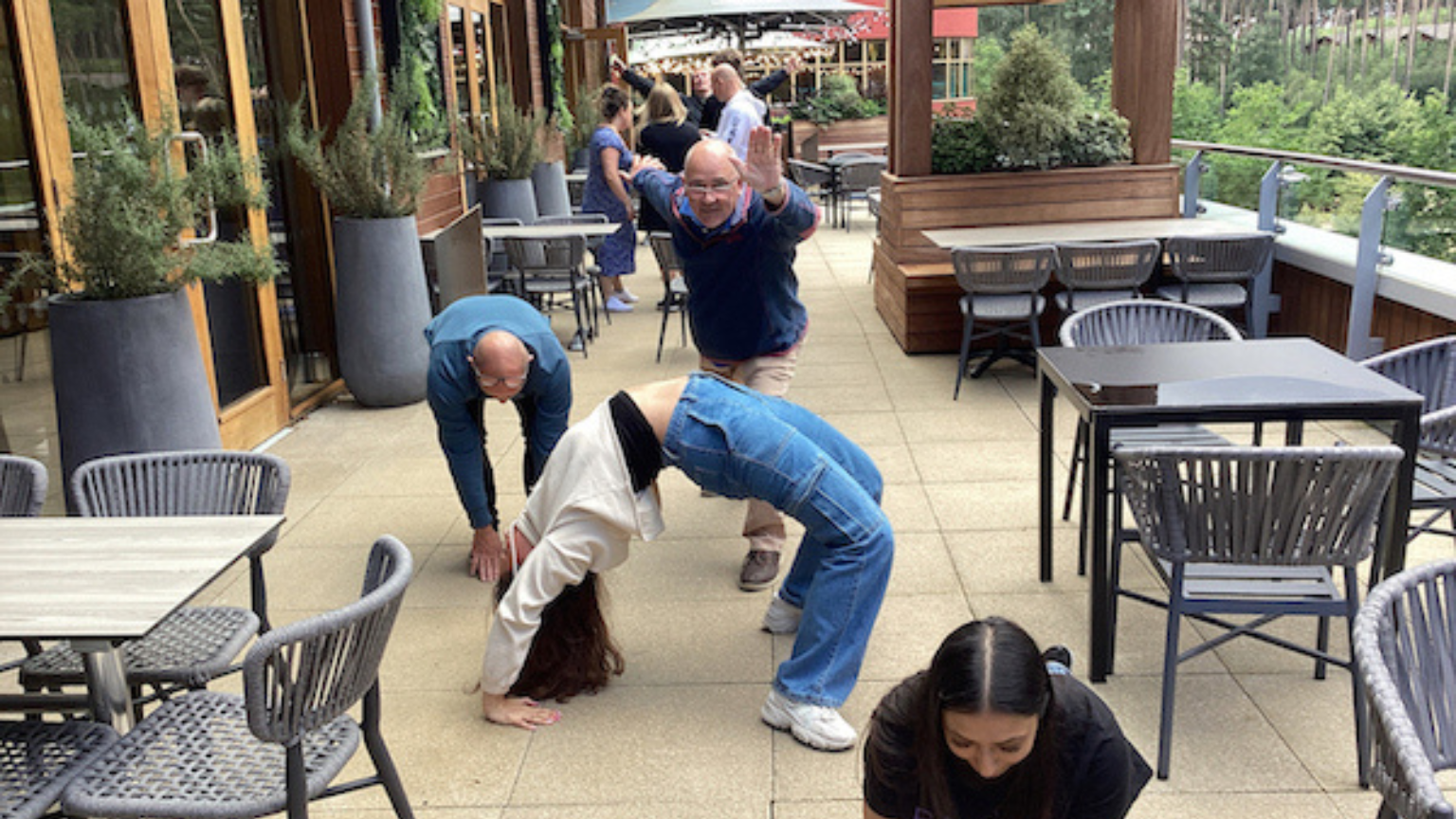 Outdoor team building